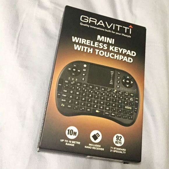 New in Box Gravitti Mini Wireless Keypad - Picture 2 of 4